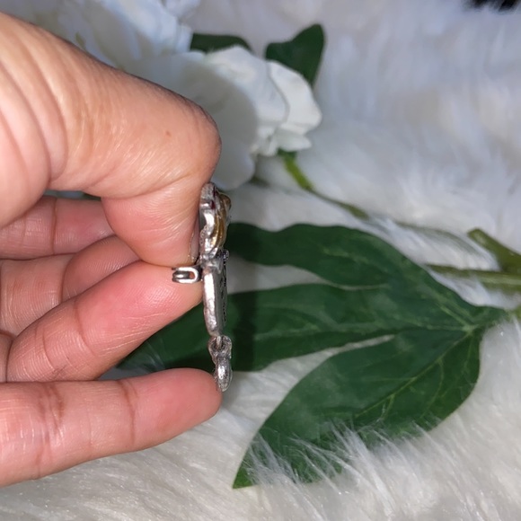 Rare AJMC “Teachers Care” 3 Little kids Holding Sign with Dangling Heart ❤️ - Picture 8 of 14